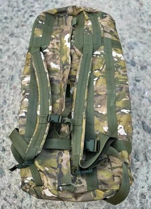 Сумка-рюкзак военная непромокаемая мультикам, 110 л8 фото