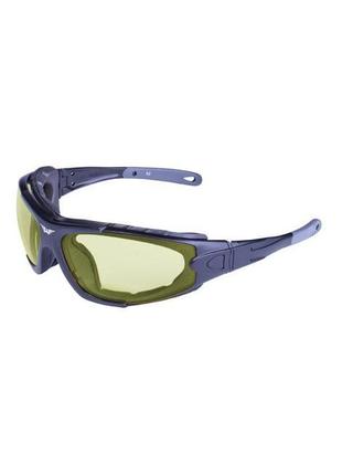 Очки защитные фотохромные global vision shorty photochromic (yellow) anti-fog, желтые фотохромные