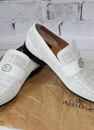 Мокасины, туфли aldo brue. италия. оригинал. размеры ,43,45.
