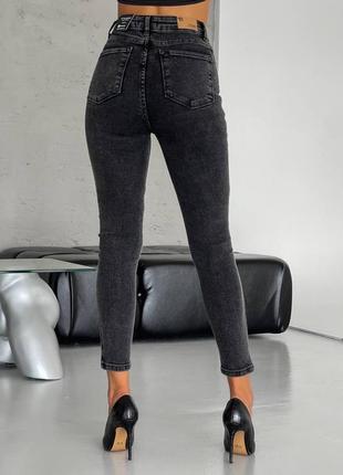 Черные джинсы скини7 фото