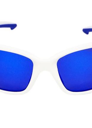 Очки защитные с поляризацией bluwater seaside white polarized (g-tech™ blue), синие зеркальные2 фото