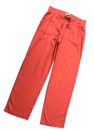 Лляні штани вільного крою m&со