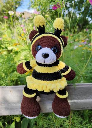 Плюшева іграшка бджілка