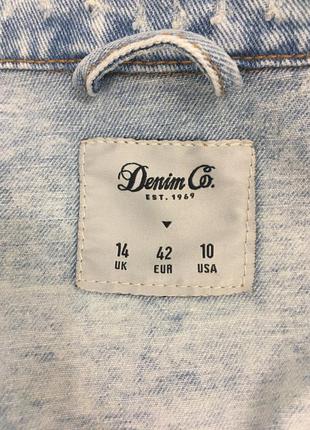 Джинсовая жилетка denim s4 фото