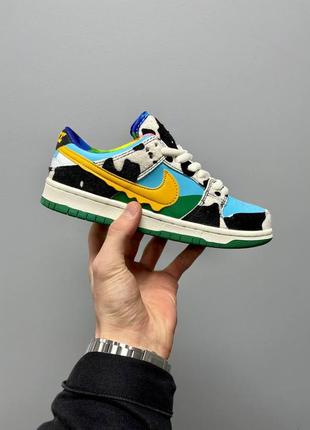 Кроссовки nike sb dunk low x ben &amp; jerry’s