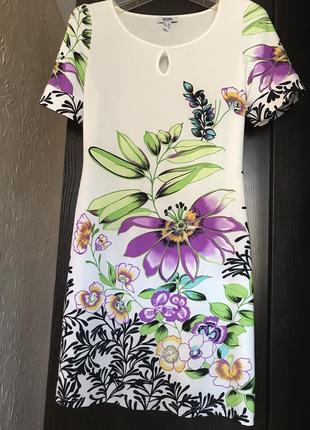 Moschino трикотажное платье шелк+котон