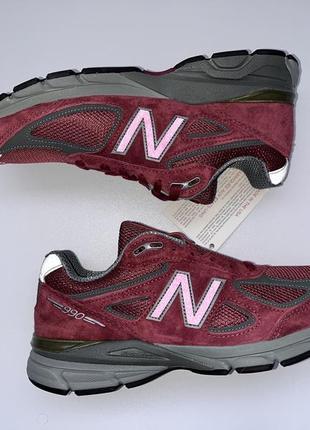 Burgundy 990v4 sales