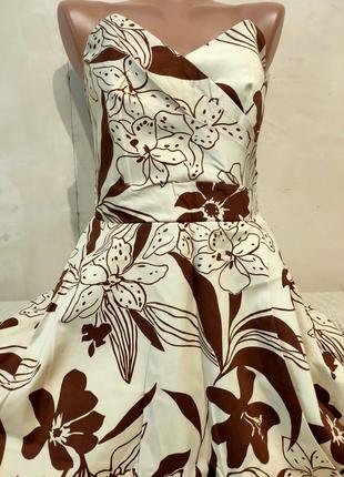 Сукня з квітковим принтом3 фото