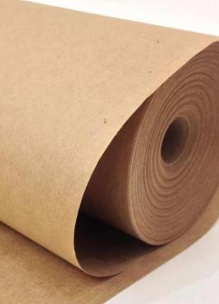 Упаковочная крафтовая бумага, плотность 90 г/м2  в рулоне 0.62*50м от производителя