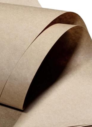 Крафтовая бумага для упаковки цветов в рулонах 0.84*50 м, плотность 90 г/м2