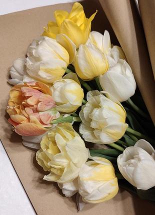 Крафтовая бумага для упаковки цветов в рулонах 0.84*50 м, плотность 90 г/м2