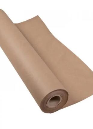 Крафтовая бумага для упаковки цветов в рулонах 0.84*50 м, плотность 90 г/м2