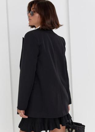 Женский классический однобортный пиджак7 фото