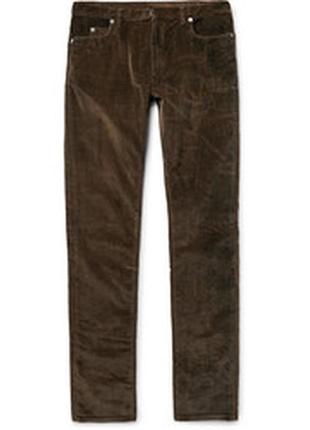 Дешево теплі прямі брюки (вельвет) для високого стрункого мужчини vivaro 29/34l2 фото