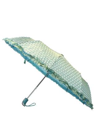 Зонт женский зеленый полуавтомат1 фото