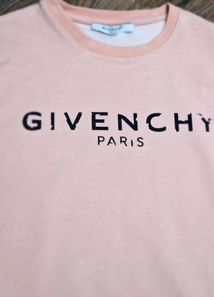 Свитшот розовый  givenchy оригинал8 фото