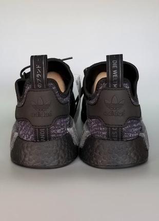 Кроссовки adidas nmd r1 reflective triple black boost g54154 оригинал4 фото