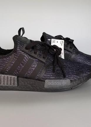 Кроссовки adidas nmd r1 reflective triple black boost g54154 оригинал1 фото