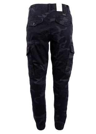 Штаны джоггеры карго камуфляж оригинал jack&jones