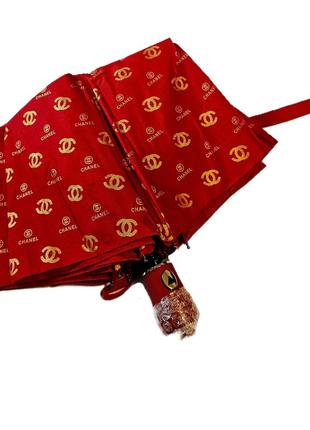 Жіноча парасолька шанель4 фото