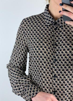 Коричная блузка