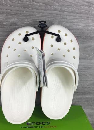 Крокс крокбенд радуга платформа crocs crocband platform rainbow clog5 фото