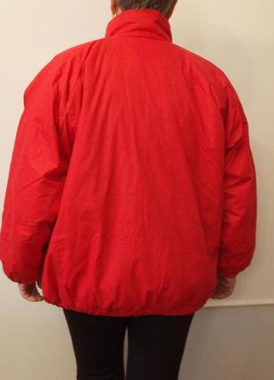 Прекрасна червона курточка c&a, р. 20-22/4xl-5xl2 фото