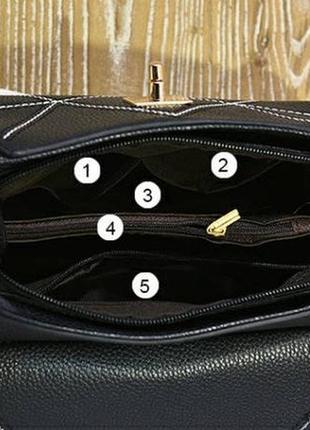 Женская мини сумка сумочка экокожа (03377 фото