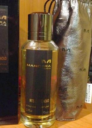 Mancera black intensitive aoud💥original 1,5 мл розпив аромату затест