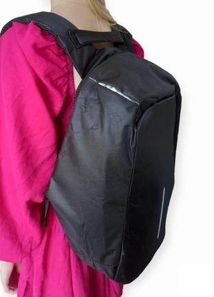 Рюкзак антикрадій із роз'ємом usb портфель сумка bobby із захистом від крадіїв великий для роботи навчання подорожей