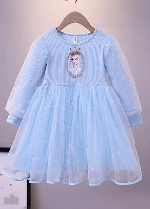 Дитяча сукня з ельзою2 фото