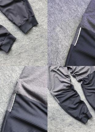 Спортивные штаны asics thermopolis motiondry running pants grey7 фото