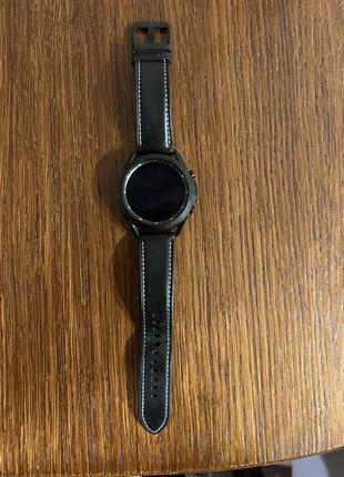 Samsung galaxy watch 3, ще є силіконовий чорний ремінець2 фото