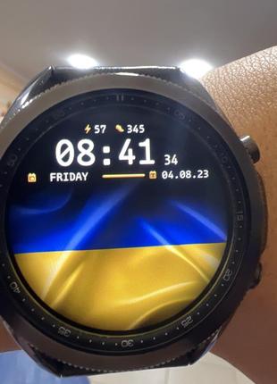 Samsung galaxy watch 3, ще є силіконовий чорний ремінець6 фото