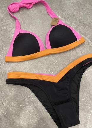 Купальник victoria’s secret pink пуш ап виктория сикрет купальник