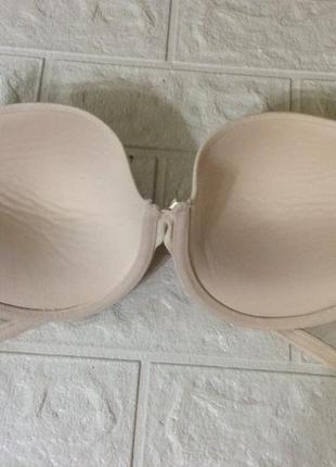 Бюстгальтер на поролоне пуш-ап лиф push-up на косточках планж р.80с