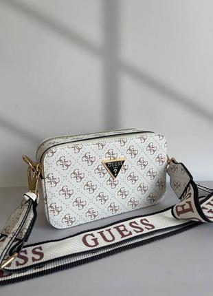 Брендова сумка guess white