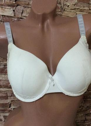 Бюстгальтер на тонком поролоне лиф на косточках р.75d