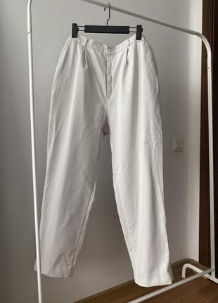 Прямые брюки, прямые коттоновые штаны2 фото