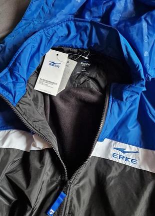Фирменные подросточные демисезонная куртка erke, новая с бирками.4 фото