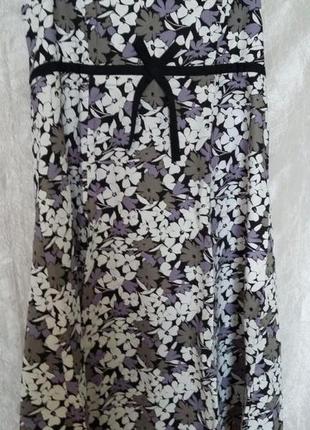 Платье - бюстье  f&f - 97%коттон,3%эластан р.16