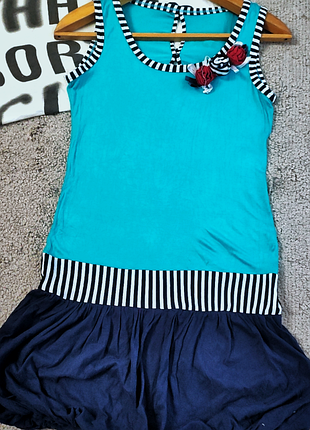 Летнее платье трикотаж