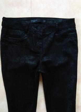 Стильные черные джинсы скинни с пропиткой next, 12 размер.2 фото
