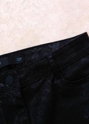 Стильные черные джинсы скинни с пропиткой next, 12 размер.3 фото