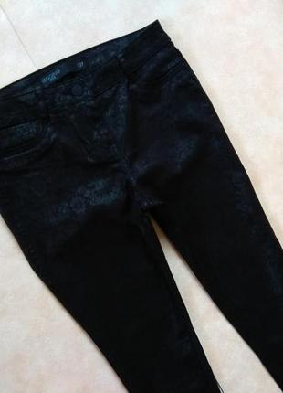 Стильные черные джинсы скинни с пропиткой next, 12 размер.5 фото