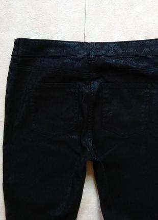 Стильные черные джинсы скинни с пропиткой next, 12 размер.6 фото