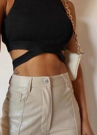 Топ zara чорного кольору розмір s 🖤