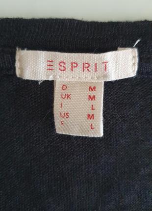 Льняная  черная футболка  esprit7 фото