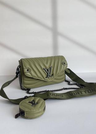 Брендова сумка louis vuitton khaki