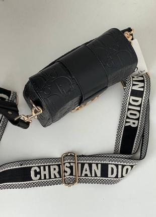 Брендова сумка christian dior montaigne black4 фото